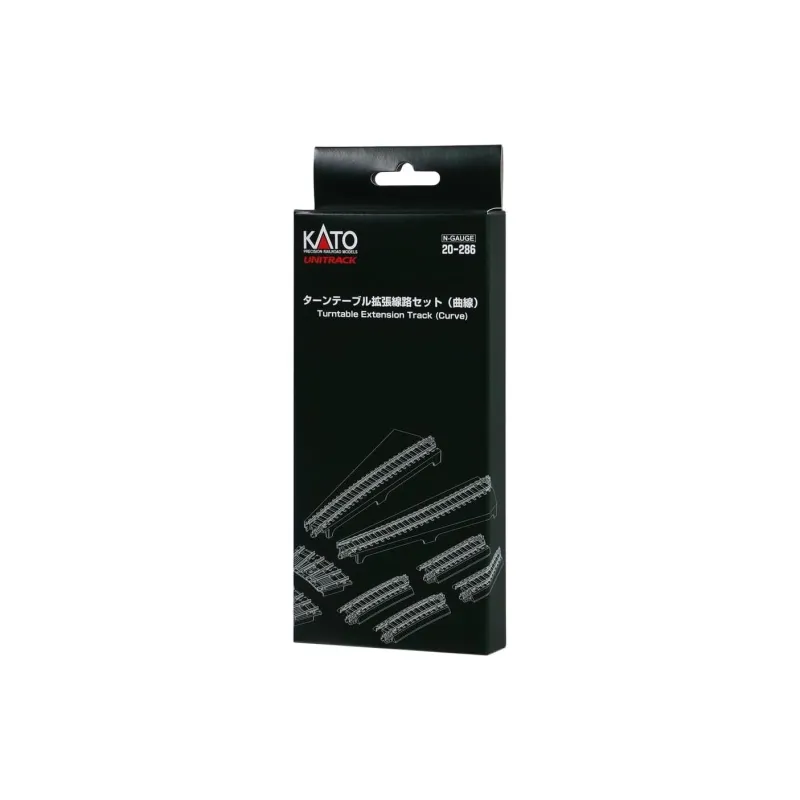 KATO N Gauge Turntable Extension Track Set With 20 286 Rail Accessories Model Accessories-2