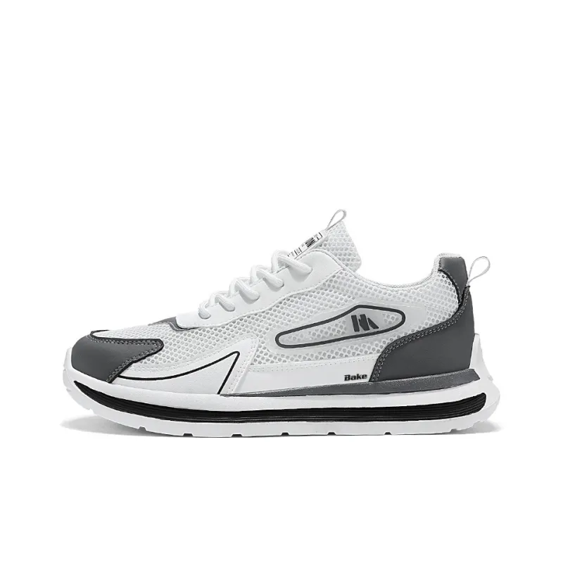 BAKE Slip Resistant And Breathable Low Top Casual Shoes Men's-0
