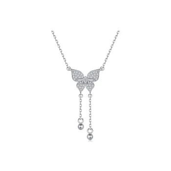 ALI THE FOX S925 Silver Necklaces Women's