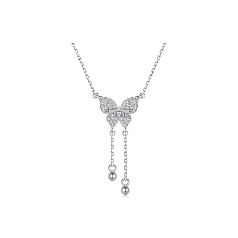 ALI THE FOX S925 Silver Necklaces Women's-0