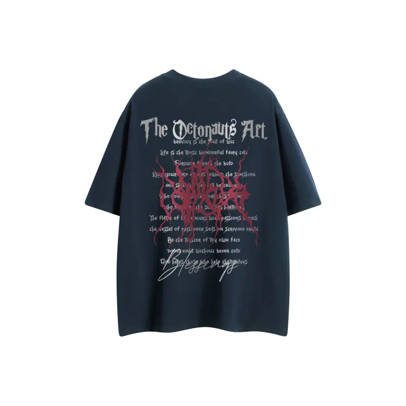 Small Columns Under The Sea T Shirt Unisex-2