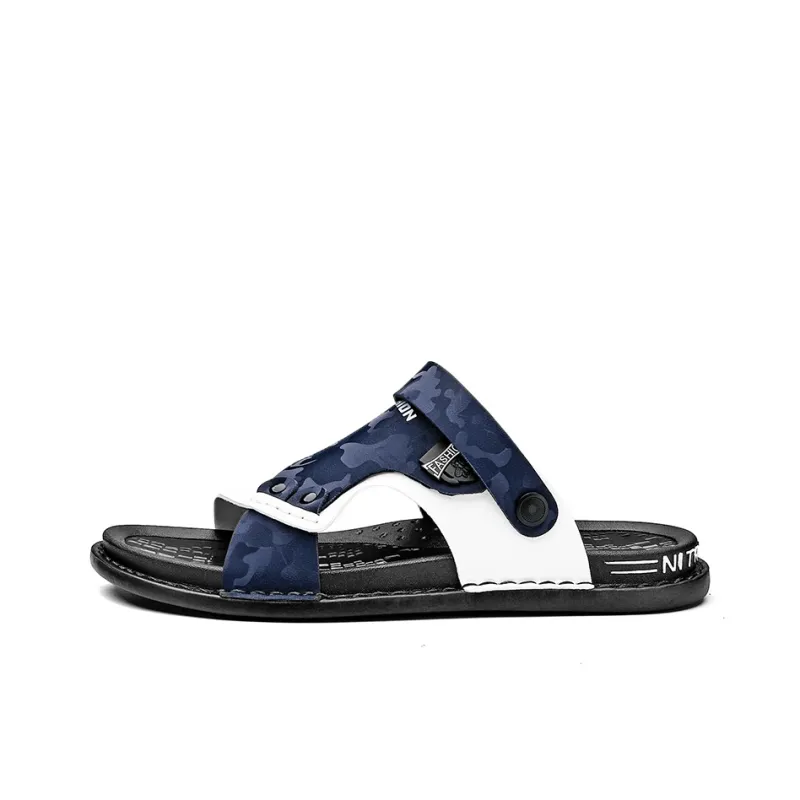 XIMO BULL Beach Sandals Men Blue-8