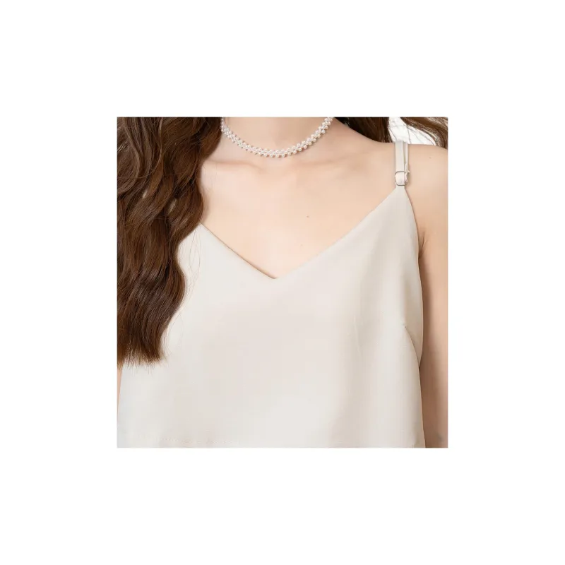 BANANA BABY Slip Dresses Women's Apricot-0
