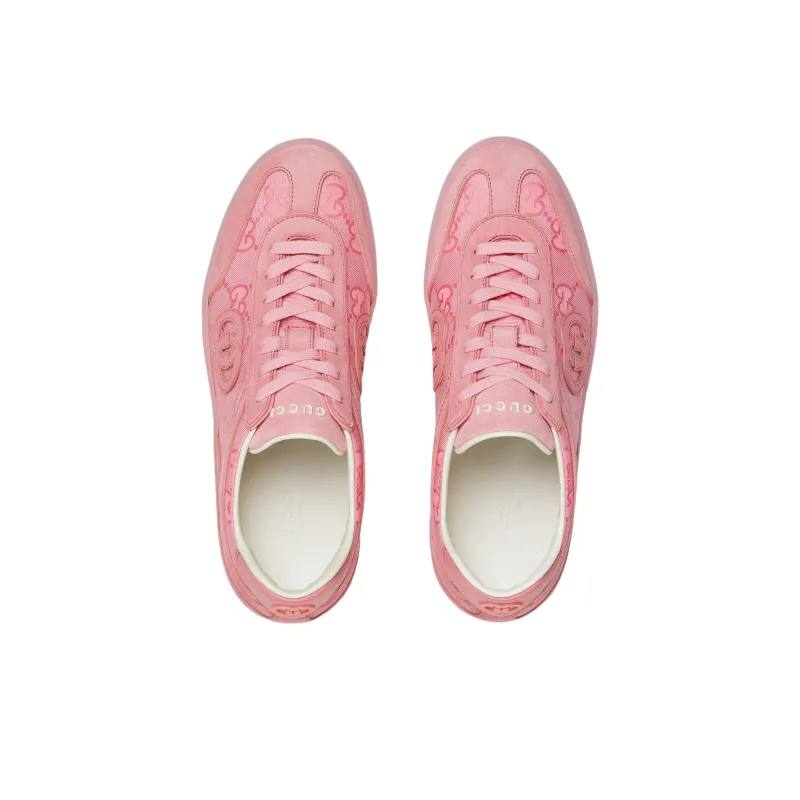 GUCCI G75 Low Top Skateboard Shoes Women's Pink-3