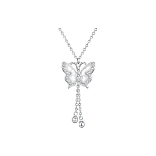 QIDUYINSHI S925 Silver Necklaces Women's
