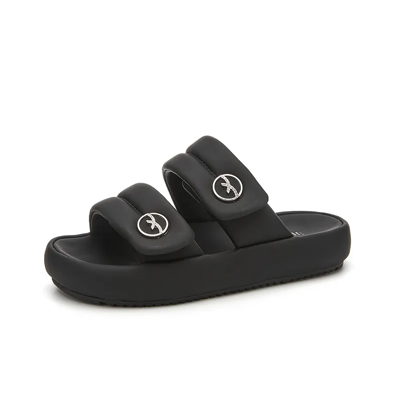 Jin Baichuan PU Polyurethane Slip Resistant Slide Slippers Women's-1