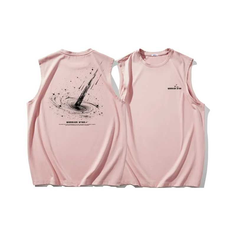 Warrior Star Cloud Collection Open Ended Laugh Collection Tank Top Women's Combo Set-21