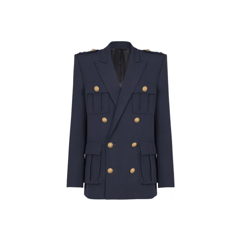 BALMAIN Saharienne Blazer-0
