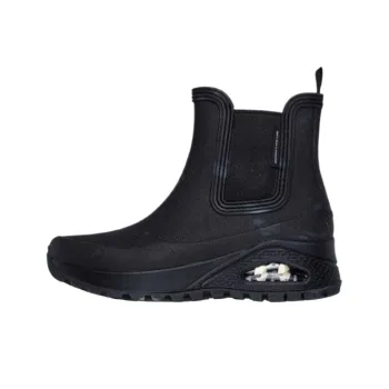 Skechers Uno Rugged Rain Boots Women's Black