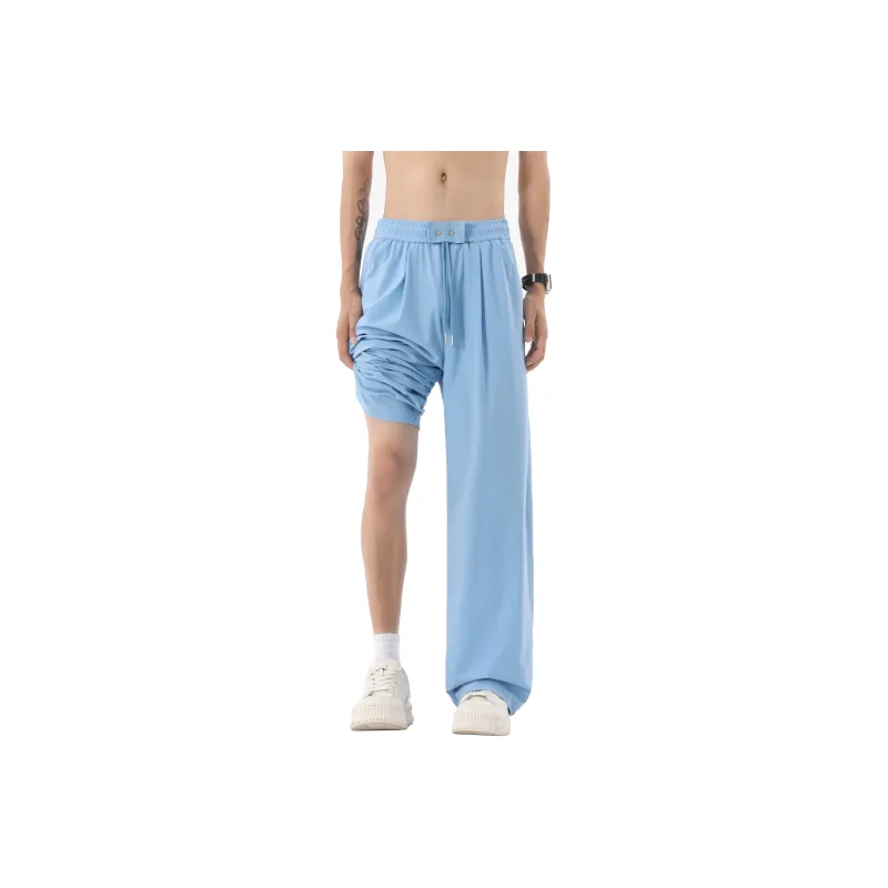 MARK WAFFLE Casual Pants Unisex-4