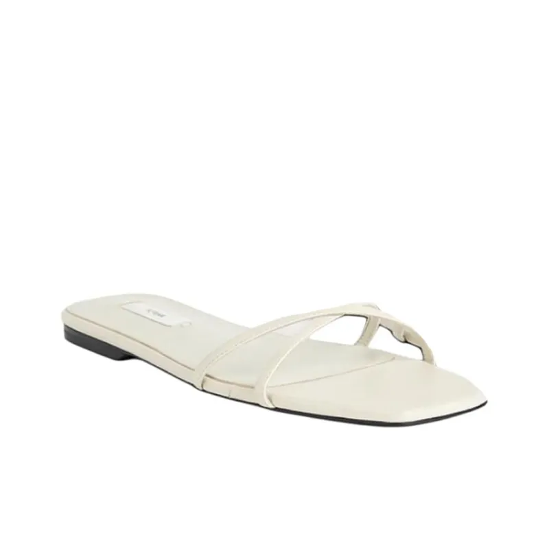 TOTEME Slip Resistant Slide Slippers Women's Ecru-1