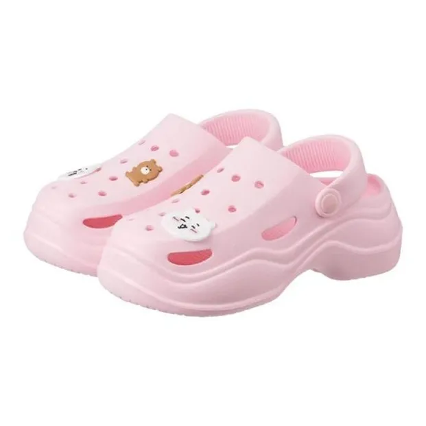 MINISO Furniture Slippers Blue/Yellow/Pink-0
