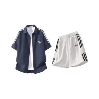 LIVINGTOWN Shirt Matching Set Unisex