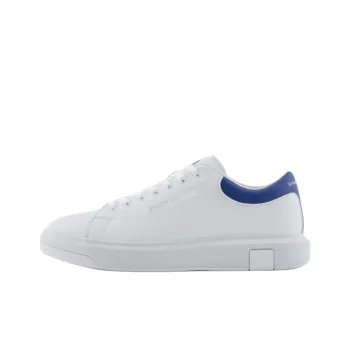 ARMANI EXCHANGEAE Low Top Skateboard Shoes Men's Blue