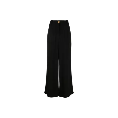BALMAIN High Floral Palazzo Pants