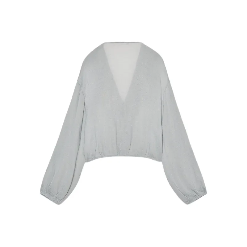 ZARA Shirts Women's Light Gray-1