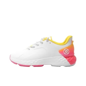 GFORE Slip Resistant, Abrasion Resistant, Waterproof Low Top Golf Shoes Women's White
