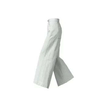 Weixi Jeans Women's Seaweed White