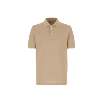 Canali Polo Shirts Men Sand
