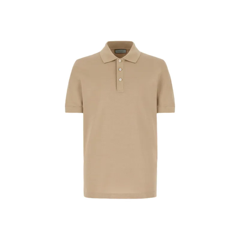 Canali Polo Shirts Men Sand-0