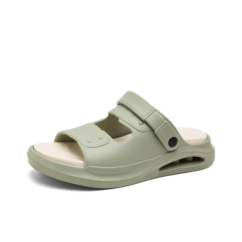 NANJIREN Beach Sandals Men White/Khaki/Navy Blue-10