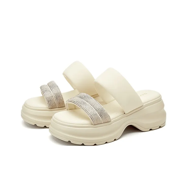 DAPHNE Quiet Slide Slippers Women's-5