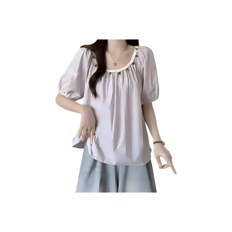 Flowers In Water T Shirt Women's-5