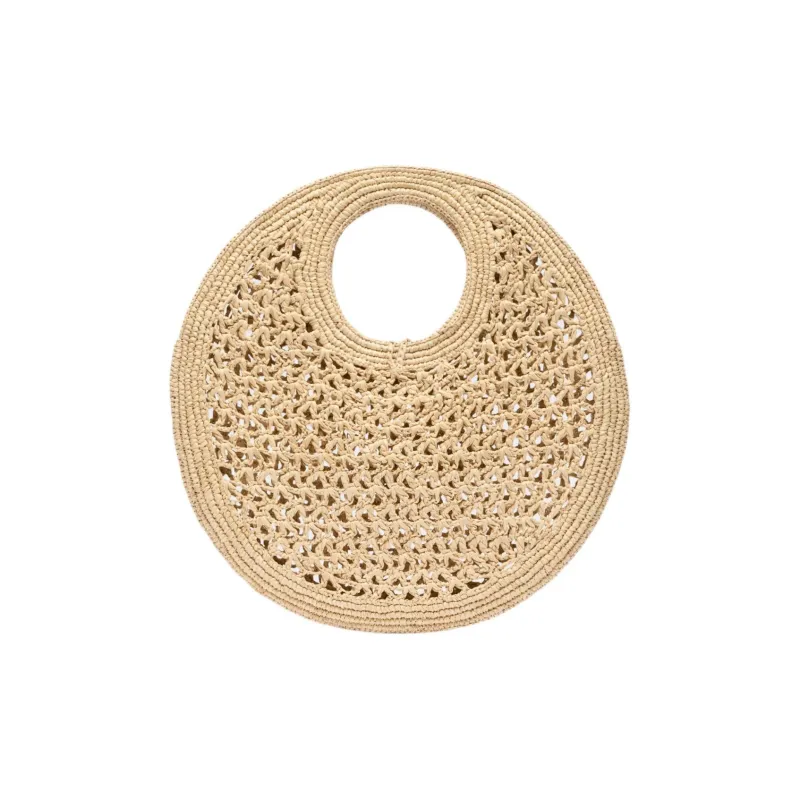 Jacquemus Raffia Handbag Trumpets Women's Natural-2