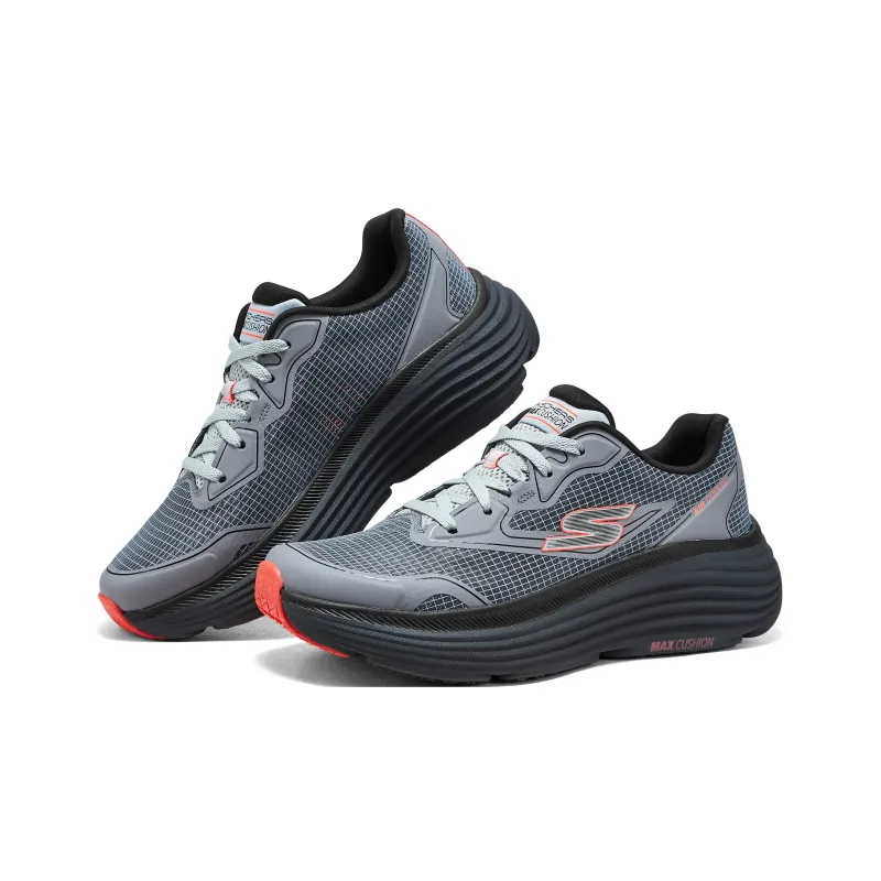Skechers Sport Cushioning Wear-Resistant Low-Top Running Shoes Men's Gray-3