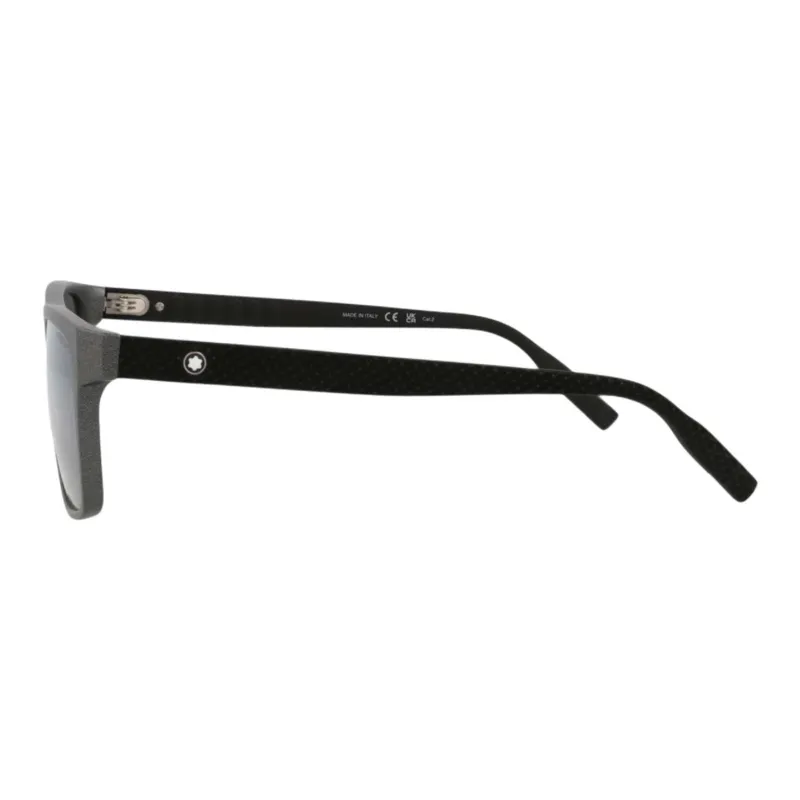 MONTBLANC Logo Square Tinted Sunglasses-2