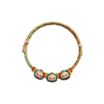 JOYDINNY Alloy Rope Bracelets Unisex