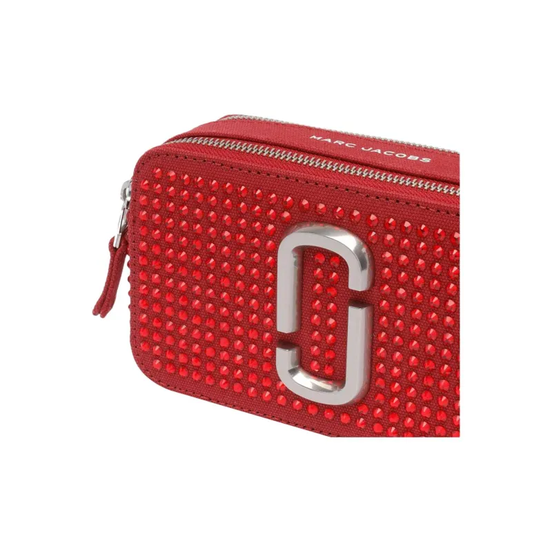 MARC JACOBS The Crystal Canvas Snapshot Crossbody Bag-3