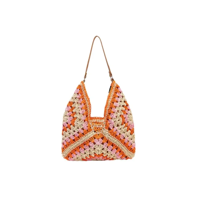 JOSINY Fabric Shoulder Bag Tubas Women's Multicolor-17