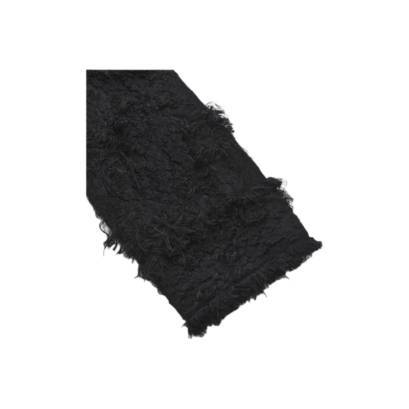 GIMING Cropped Coats Women's Black-2