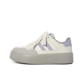 The New Age Family Low Top Skateboard Shoes Women's Gray Purple