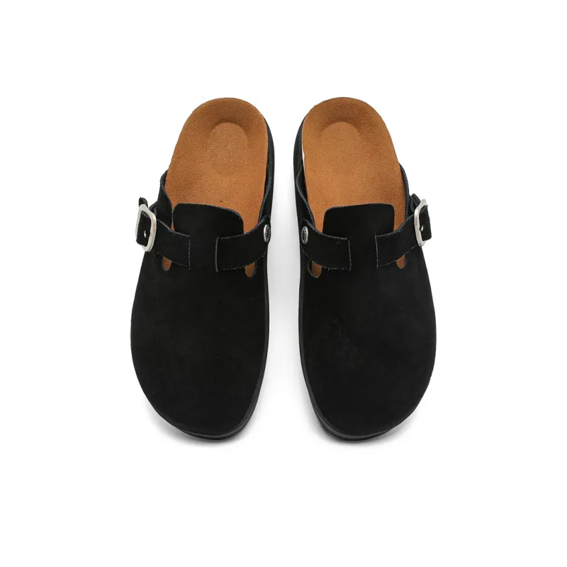 Bellum Han Rubber Sole Odor Resistant Slip Resistant Closed Toe Slippers Unisex-1