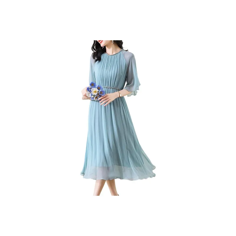 The Temptation Of The Muse Short Sleeved Dress Women's-0