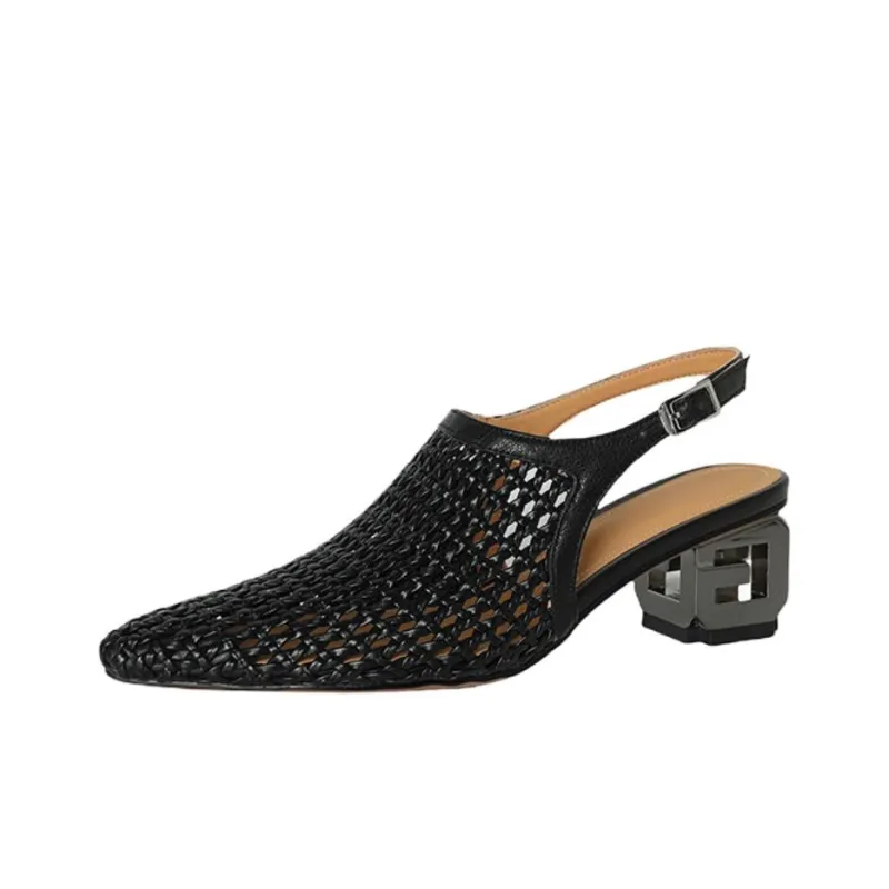 Schilling Chunky Heel High Heels Women's-4