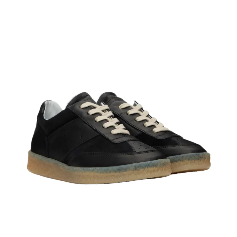 MM6 Maison Margiela Low Top Skateboard Shoes Women's Black-2