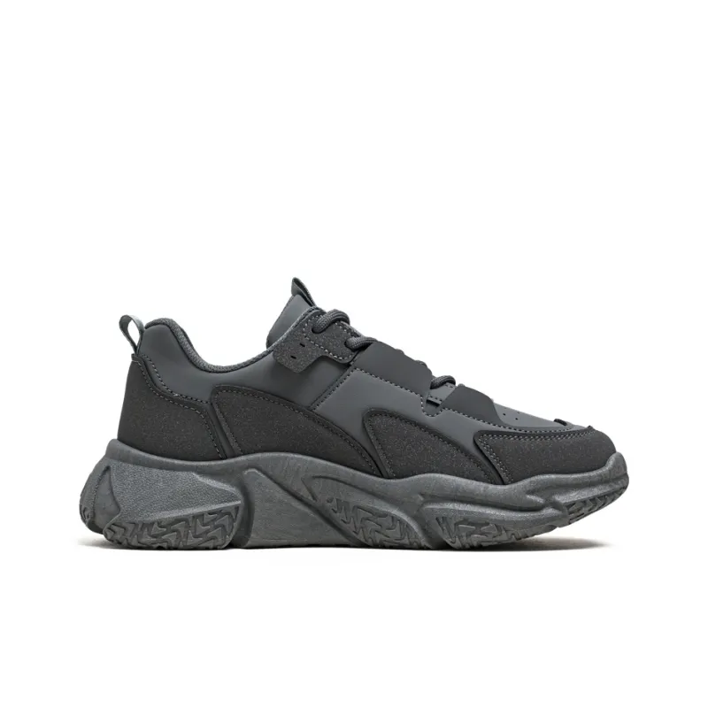 Warrior Breathable And Lightweight Low Top Chunky Sneakers Men's-15