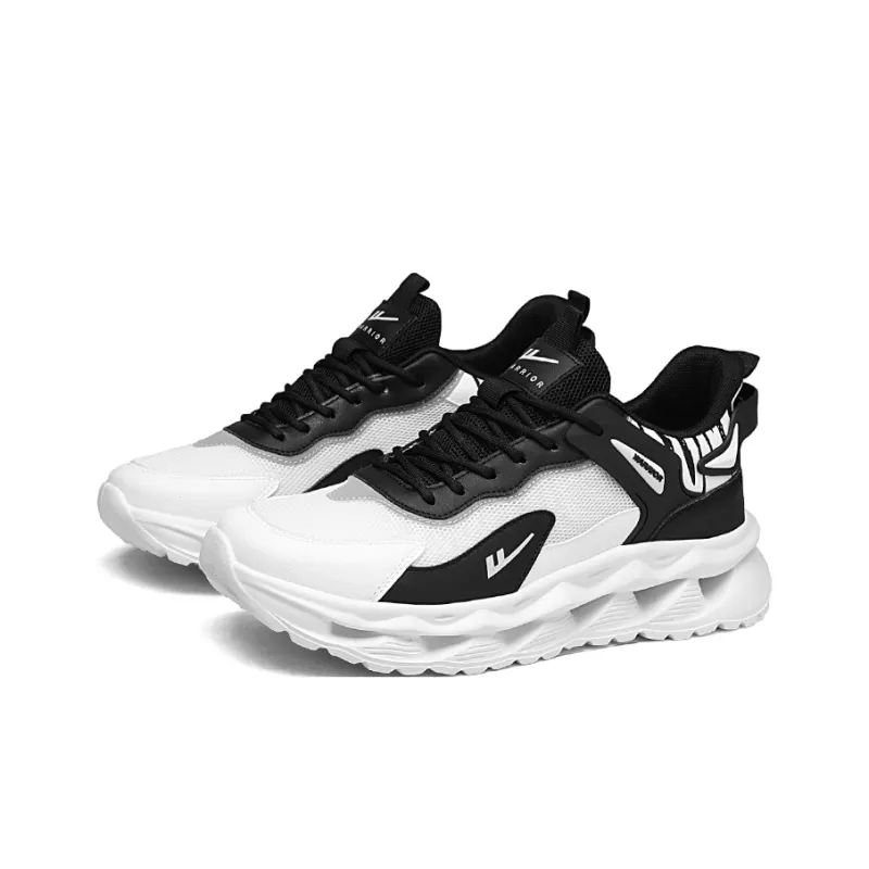 Warrior Shock Absorbers With Slip Resistant And Abrasion Resistant Properties Low Top Chunky Sneakers Men's-2