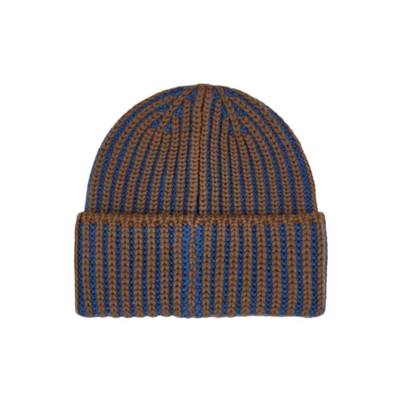 FERRAGAMO Wool Beanies Men's Brown-1