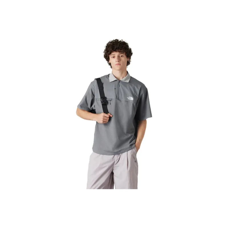 THE NORTH FACE Polo Shirt Men's Pearl Gray-0