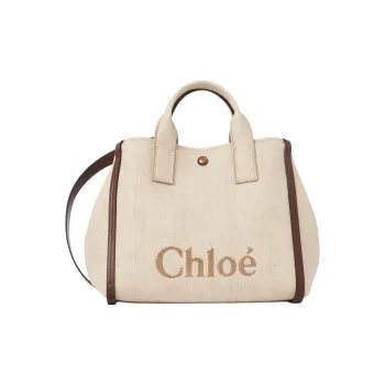 Chloe Cotton Tote Bag, Shopping Bag, Shoulder Bag, Handbag Women's Hot Sand