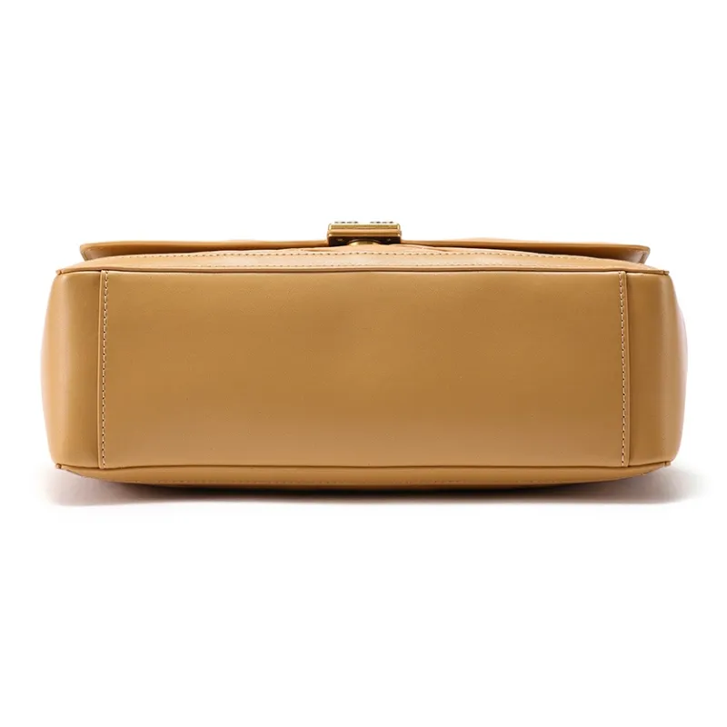 Montagut Sheepskin Shoulder Bag Women's Ice Coffee-14