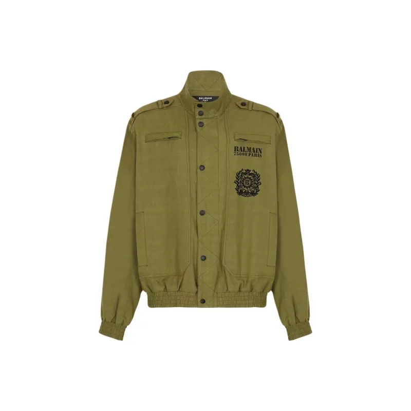 BALMAIN Logo print Jacket-0