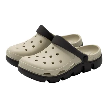 Soft Multicolor Urban Techwear Clogs, Summer EVA Breathable, Commute Reversible Function Closed Toe, Slippers, Unisex