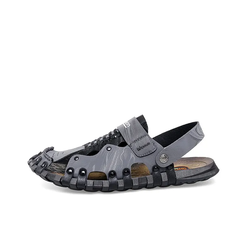 Wen Nai River Trekking Shoes Men's Gray-0
