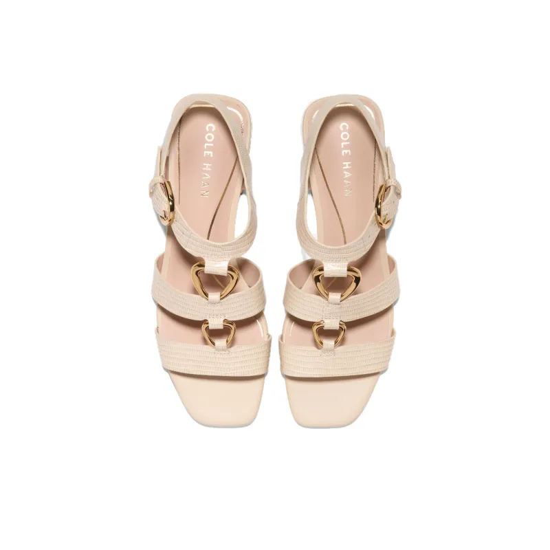 COLE HAAN Collection One Strap Sandals Women's Beige-5