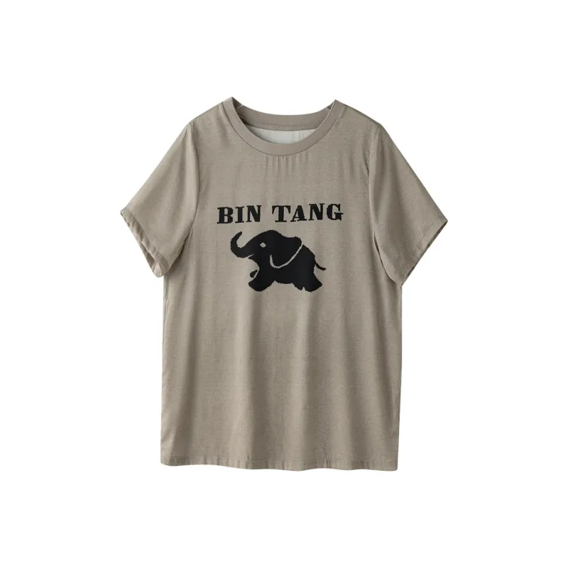 To the west T Shirts Women's Light Brown-0
